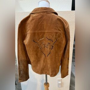 Coldwater Creek Suede/Leather Jacket Size M